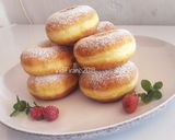 Foto langkah ke 10 dari resep Donat Tape Empuk 1 Telur aja.