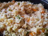 Raw mango mixed Vegetable rice