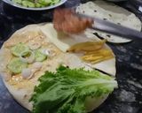 A picture of step 6 of Zinger tortilla Wraps.