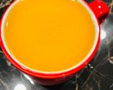 A picture of step 4 of Turmeric orange juice.