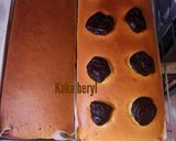 Foto langkah ke 4 dari resep Lapis Ekonomis Vanila Greentea.