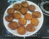 A picture of step 2 of Millet vada. (bajri) vada.