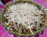 Foto del paso 7 de la receta: Masa de tarta con palta rellena de verduras