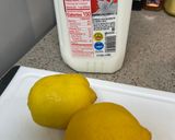 A picture of step 1 of Homemade Paneer Cheese 🧀🥛🍋.