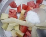 A picture of step 4 of Olive Oil Salad.