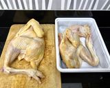 Hình bước làm 1 của món Lẩu gà lá é