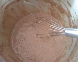 Une image de l'étape 2 de Gâteau cacao pâte d'amande.