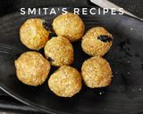 A picture of step 5 of Protein rich roasted sunflower seeds laddu.