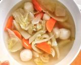 รูปขั้นตอนการทำที่ 3 ของ ซุปจากผักกระป๋องSoup from vegetables can