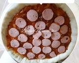 Foto langkah ke 8 dari resep Pizza Simple Tepung Kunci.