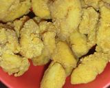 A picture of step 1 of Chicken Tender Pops Burger 🍔.