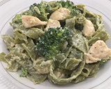 Foto del paso 5 de la receta: Pasta de espinaca estilo Alfredo (bajo en grasa y a mi manera)