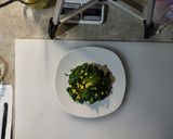 Foto del paso 9 de la receta: Ensalada de espinacas con tocino