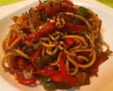 Foto del paso 4 de la receta: Wok asiático de verduras y noodles