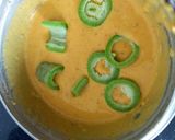 A picture of step 4 of Snake gourd bhajii.