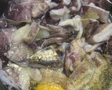 Gambar langkah 2 resipi Sotong Telur Masin.