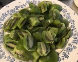 Une image de l'étape 3 de Tarte aux kiwis et citron de Sicile.