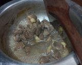 A picture of step 1 of Cow's Heart.