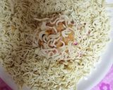 A picture of step 8 of Maggi Manchurian.