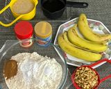 A picture of step 1 of High in Fiber-Eggless Banana Walnut Cake.