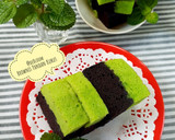 Foto langkah ke 10 dari resep 395. Brownies Pandan Kukus (ala) Amanda.
