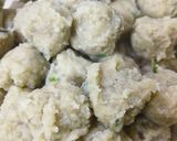 Gambar langkah 4 resipi Siomay Ikan Tenggiri.