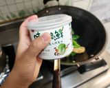 豆皮炒雙蔬的食譜步驟1照片