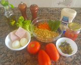Foto del paso 1 de la receta: Ensalada Kempo, de tomates rellenos y quinoa. #delantaldorado