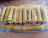 Spenótos-csirkés cannelloni recept fázis 5 fotója