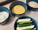 Une image de l'étape 1 de Frites de courgettes.