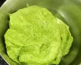 A picture of step 2 of Egg Stuff Spinach Green Paratha.
