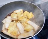 杏鮑菇雞蛋豆腐的食譜步驟4照片
