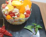 A picture of step 3 of Mango Salsa.