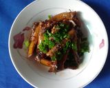 Hình bước làm 3 của món Cá Bống Dừa Kho Tiêu