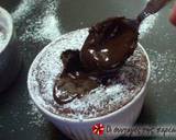 Voilà! Το soufflé σοκολάτας με τη λιωμένη καρδιά!! φωτογραφία βήματος 24