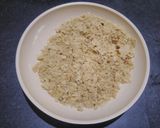 A picture of step 1 of Roti upma.