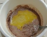 Foto langkah ke 2 dari resep Dadar Gulung Cokelat Isi Unti Kelapa.