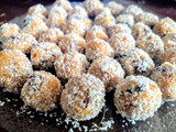 Bolitas de tigre, bocaditos dulces veganos