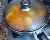 Foto del paso 5 de la receta: Cazuela de jureles negros con patatas al estragón y eneldo
