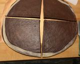 Foto del passaggio 15 della ricetta Cornetti sfogliati alla vaniglia variegati al cacao🥐