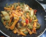 A picture of step 4 of Veg Kolhapuri Recipe.