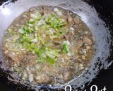A picture of step 2 of Gnocchi with Oyster Mushroom and Winter Vegetables.