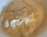 Kókuszos, gyümölcsös pite recept fázis 1 fotója
