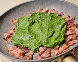 Petrezselymes - sonkás tészta recept fázis 4 fotója