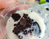Foto langkah ke 5 dari resep Puding Susu Oreo dengan pemanis alami madu.