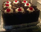 Foto langkah ke 7 dari resep Black forest Lembut Nyoklat (kue ulang tahun).