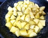 A picture of step 1 of My Sautèed mini Potatoes + Petite Pois😉.