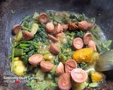 পালংশাকের ঘন্ট (palak saag er ghonto recipe in bengali) রেসিপির ধাপ 4 ছবি