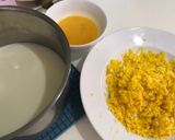 Hình bước làm 2 của món Bánh flan + sữa bắp cho bé