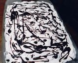 A picture of step 3 of Hot Fudge Ice Cream Cake.